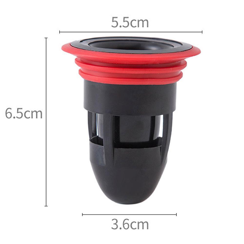 4PCS chống cháy sàn cao su chống cháy cống thoát nước cho phòng tắm không có bộ lọc