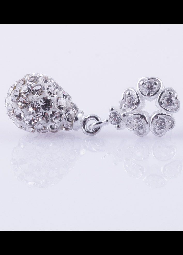 Bông tai bạc nữ S925 Italia Bạc Xinh ED063