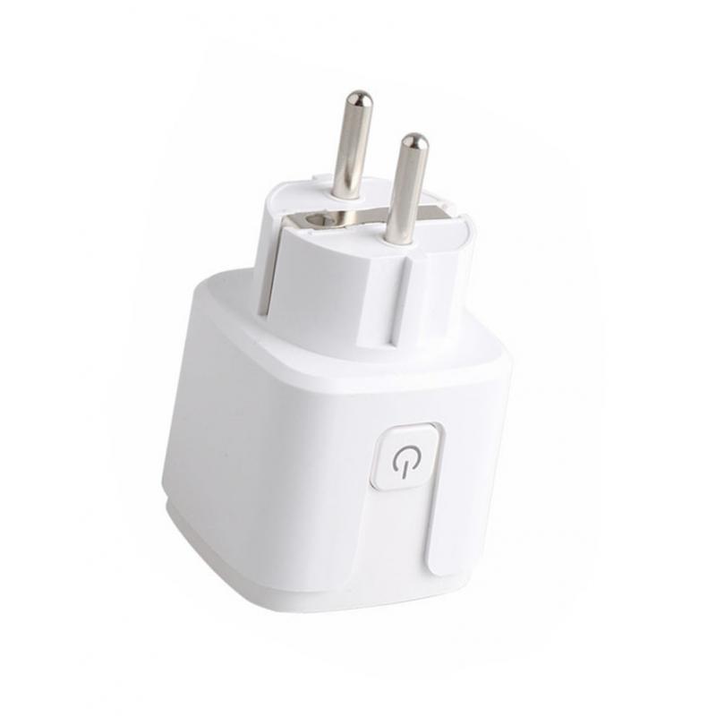 Wireless WIFI Smart EU Plug Switch Remote Control Timing Socket Outlet White