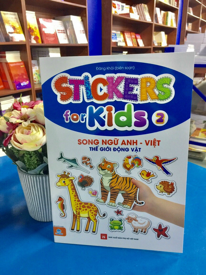 Sticker for Kids - bộ 5 tập 