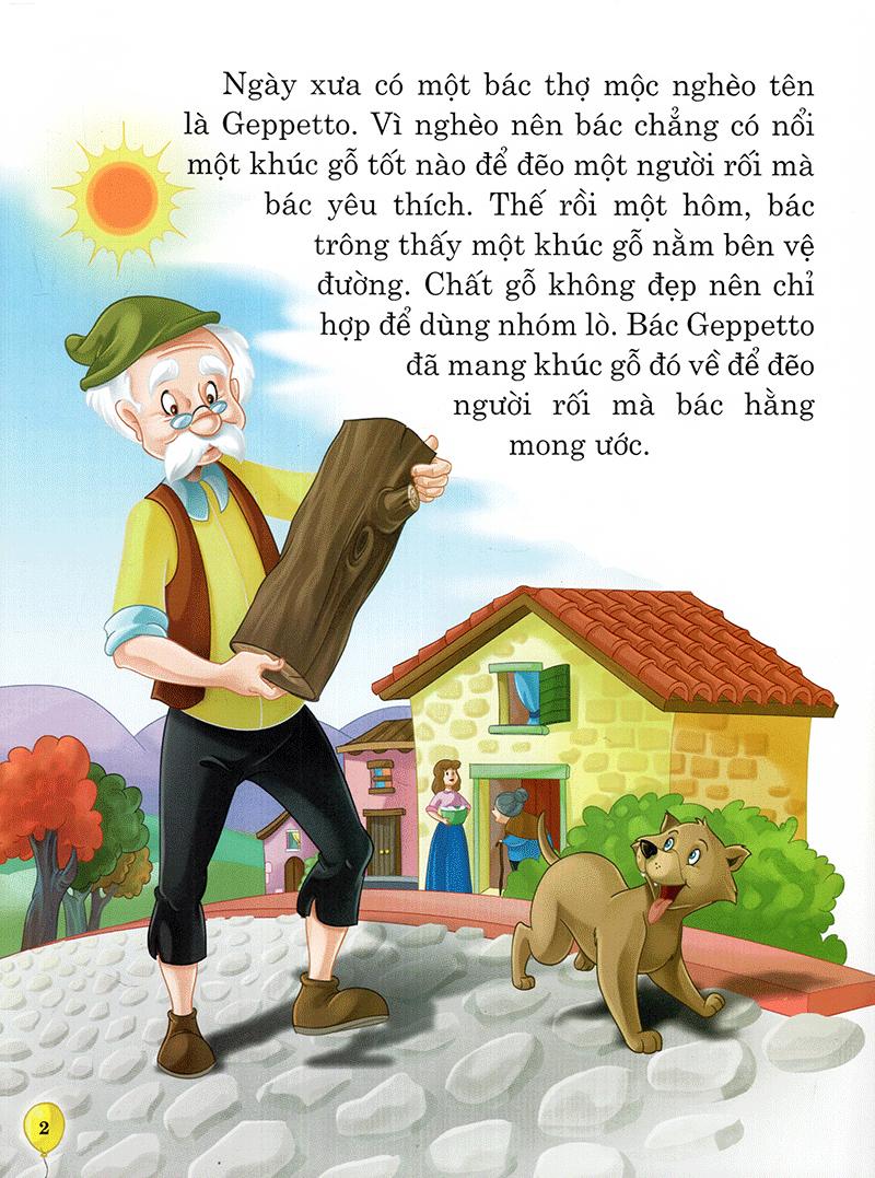 Ngày Xửa Ngày Xưa - Pinocchio - Bìa Cứng (Tái Bản 2023)