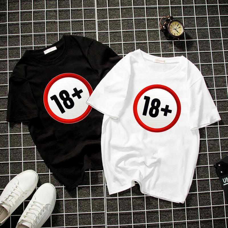 Áo thun unisex form rộng 18 cộng vải dày mịn 2019T2178