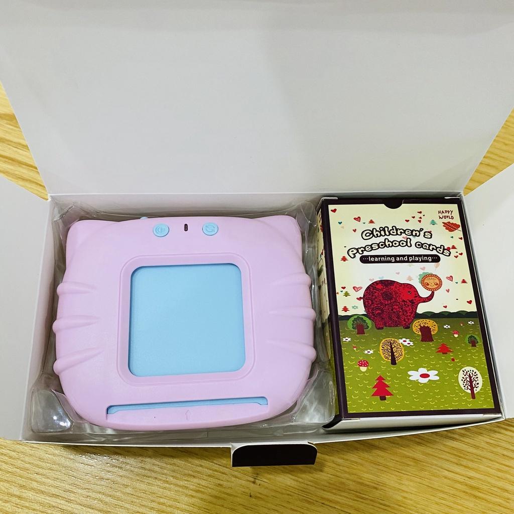 MÁY ĐỌC THẺ FLASHCARD Tiếng Anh 224 TỪ VỰNG KHÔNG CÓ SÓNG ĐIỆN TỪ, KÈM DÂY SẠC PIN