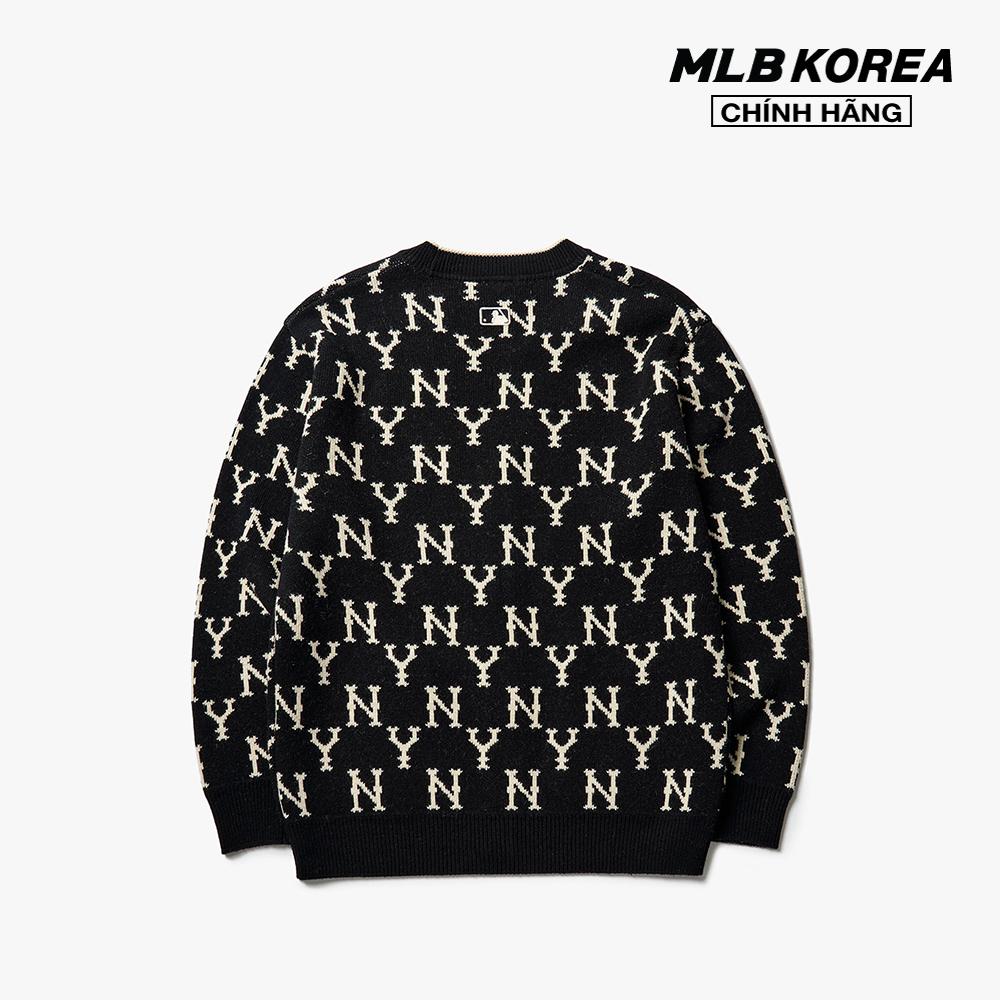 MLB - Áo khoác cardigan phom suông Monogram 3AKTM0114