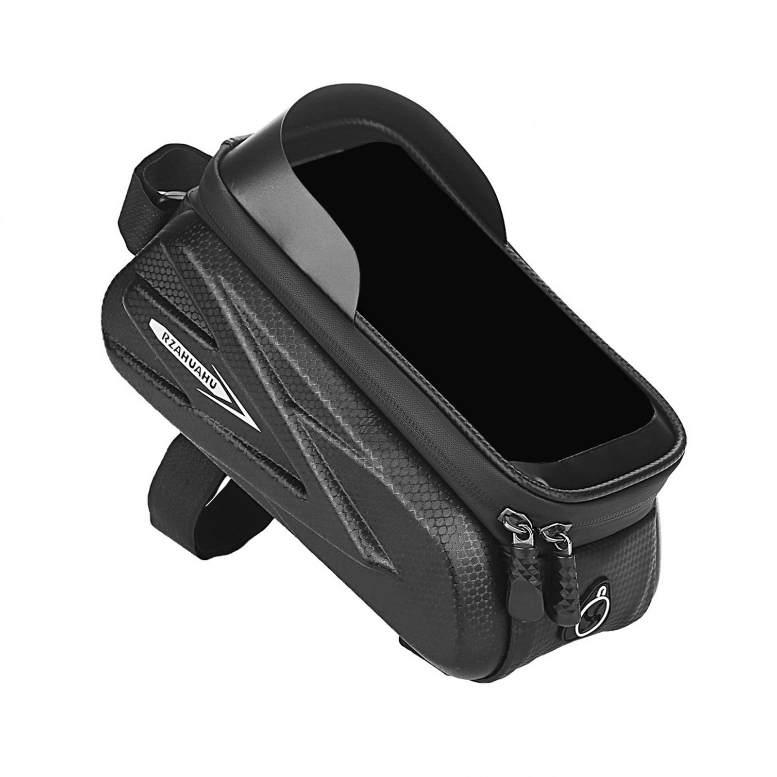 Bag Phone Bag Touch Screen Phone Bag Folding Bike Cell Phone Holder Pack Bike Front Frame Bag for Riding Men
