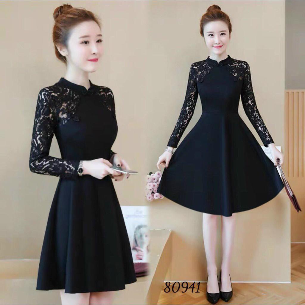 ĐẦM XÒE UMI PHỐI REN NỮ CỰC XINH DÀNH CHO CÁC NÀNG KME FASHION
