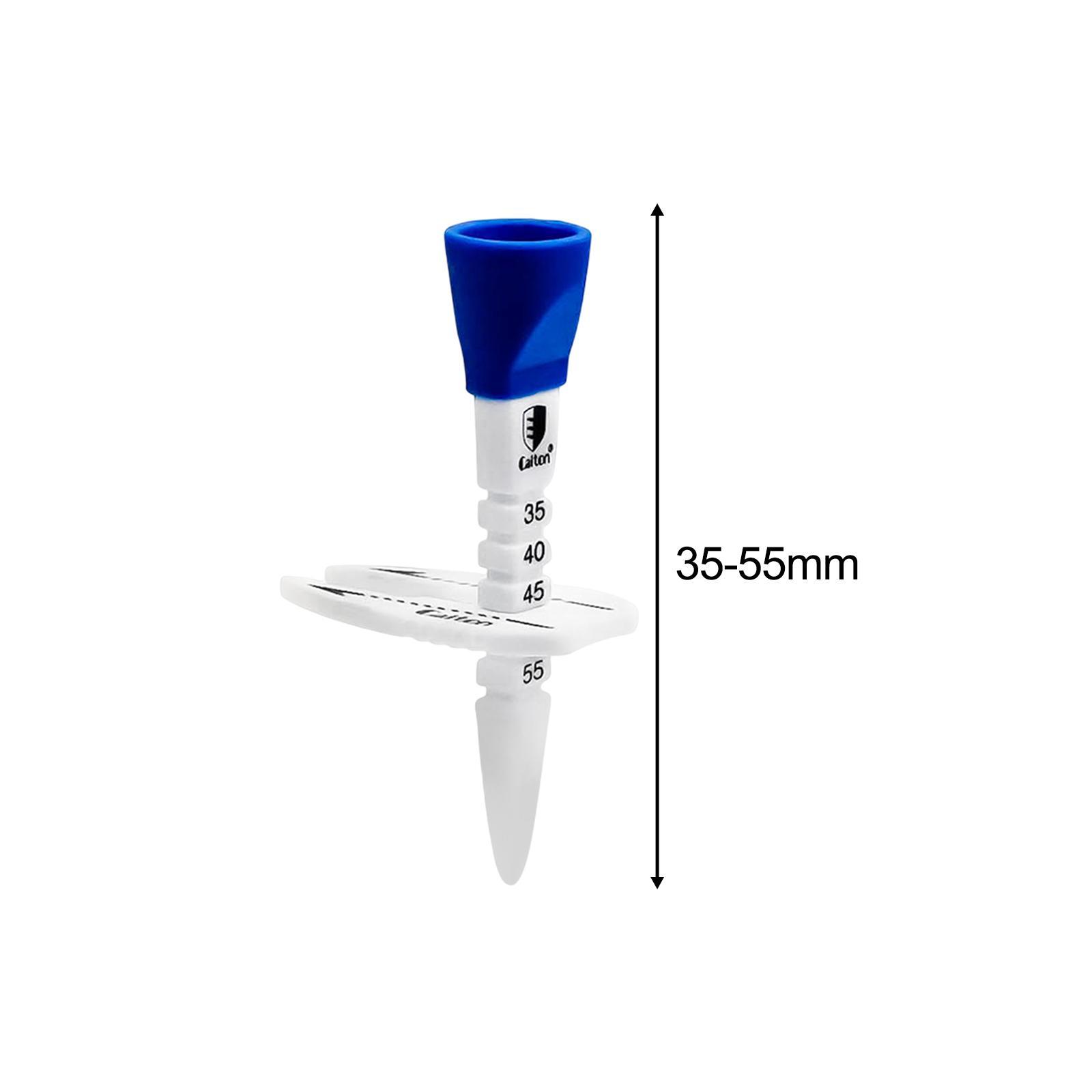 Adjustable Golf tee Ball Holder High Stability Easily Install Professional Ball Marker Premium for Indoor Driving Range Backyard Golfer