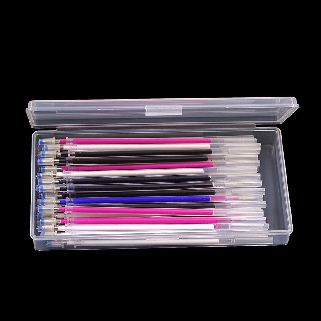 120Pcs Erase Pens Erasable Fabric Refills Marking Pens Mixed Color