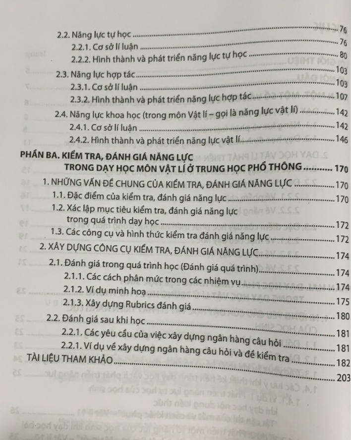 Sách - Dạy học phát triển năng lực môn Vật Lí trung học phổ thông