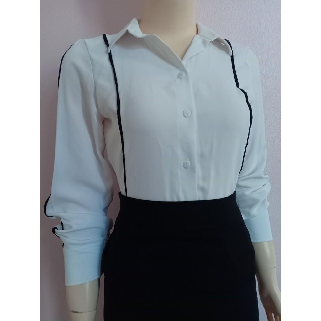 Áo sơ mi nữ lụa hồng ngọc - đử size từ 40-90kg