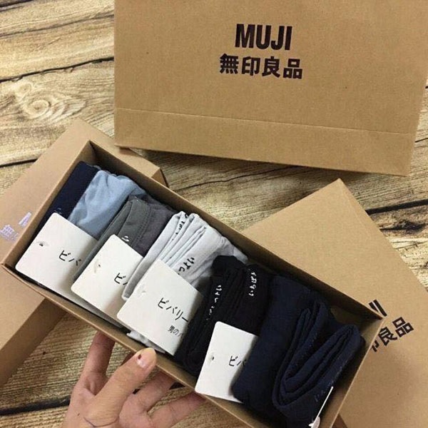 Hộp 5 quần lót nam xuất Nhật màu ngẫu nhiên siêu đẹp