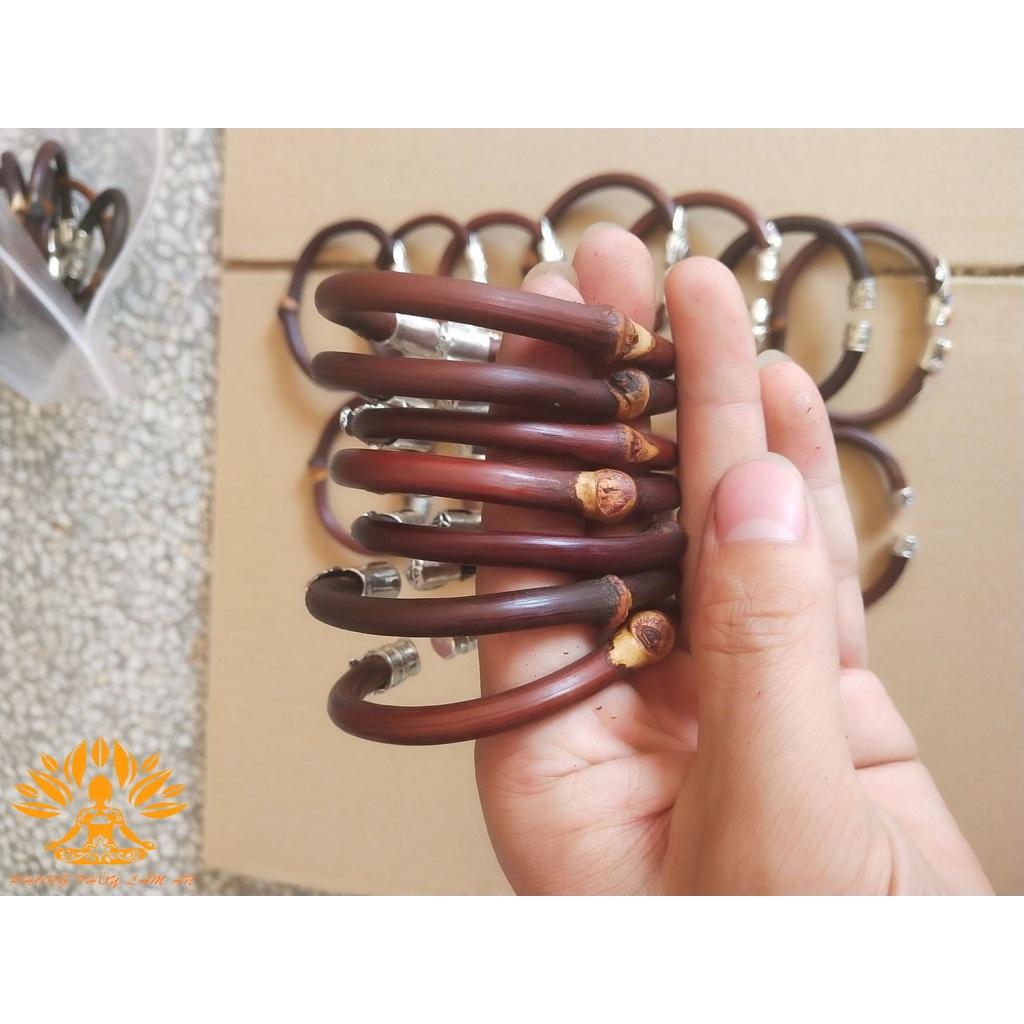 VÒNG TAY VINE KIM CANG THỪNG TÂY TẠNG BÌNH AN MAY MẮN TÀI LỘC TẶNG KÈM HỘP GẤM CAO CẤP