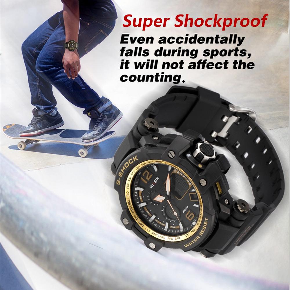 Đồng hồ nam thể thao Relogio MusculinoWissin có đèn nền