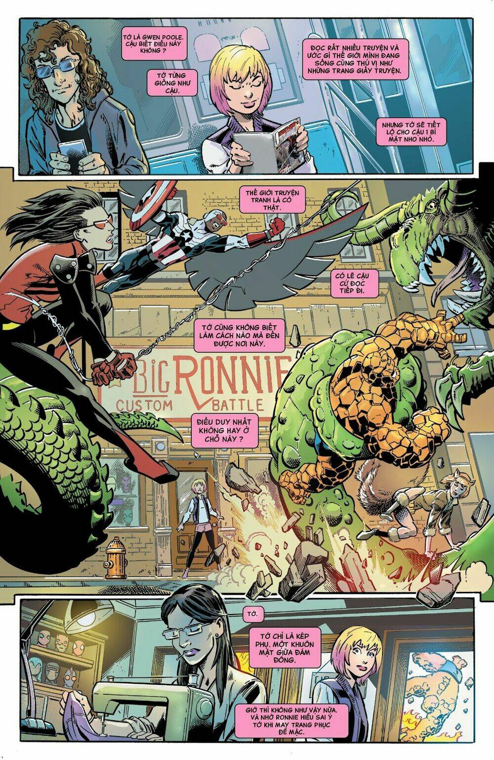 gwenpool siêu phàm chapter 14.1 1