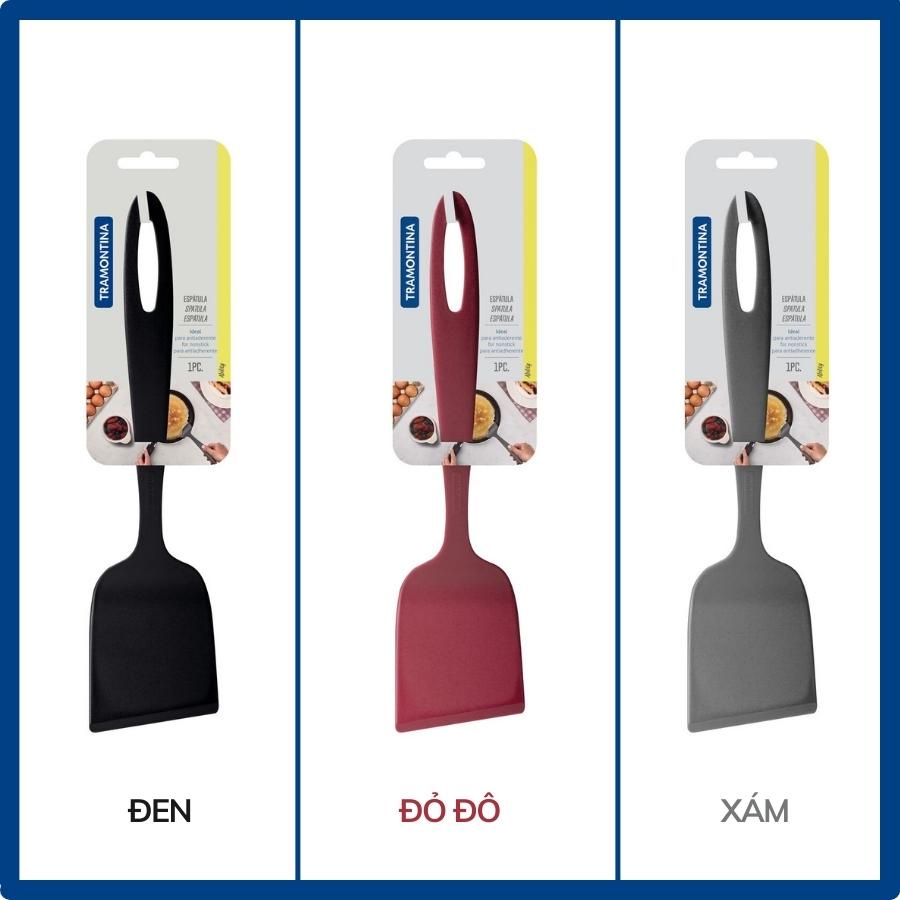 Xẻng Xào Tramontina 30cm Chất Liệu Nhựa PA An Toàn Chịu Nhiệt Sản Xuất Tại Brazil 25160