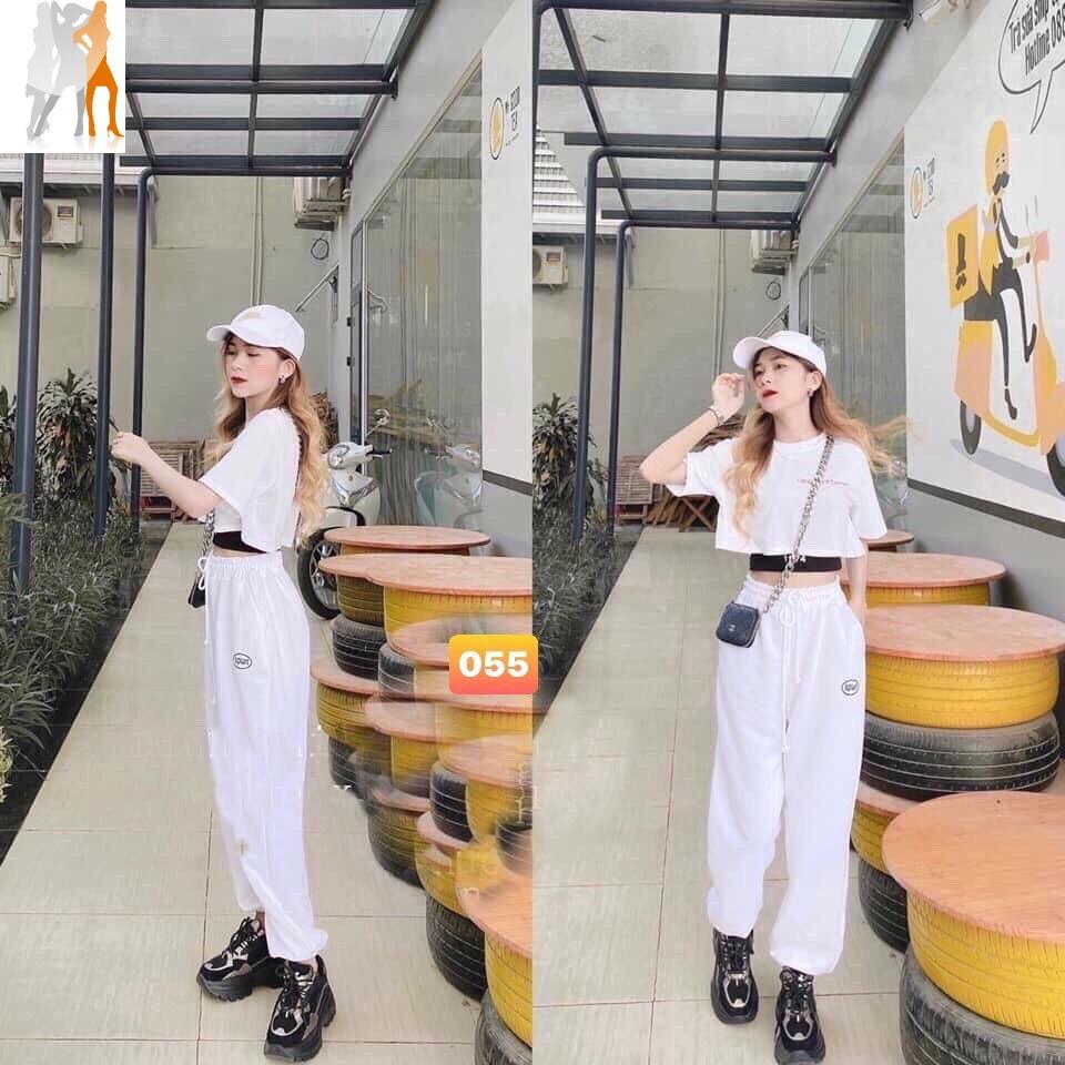 Quần Nỉ Nam Nữ Jogger BIGSIZE 3 MÀU Cao Cấp - Trùm Chuyên Sỉ Thời Trang - 18082020734