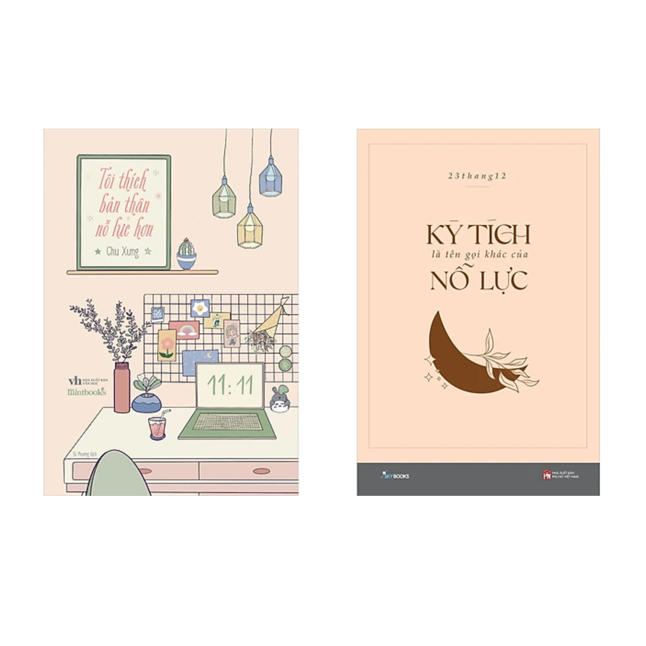 Combo 2 Cuốn Truyền Động Lực: Tôi Thích Bản Thân Nỗ Lực Hơn + Kỳ Tích Là Tên Gọi Khác Của Nỗ Lực
