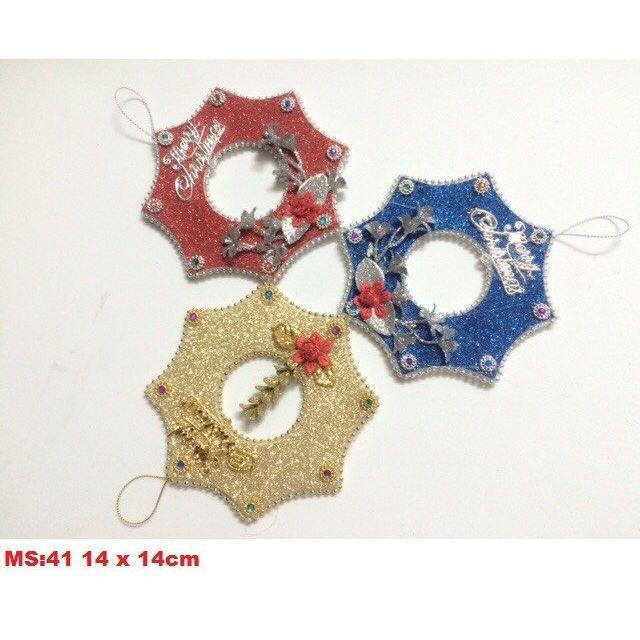 Bông ngược treo cây thông noel