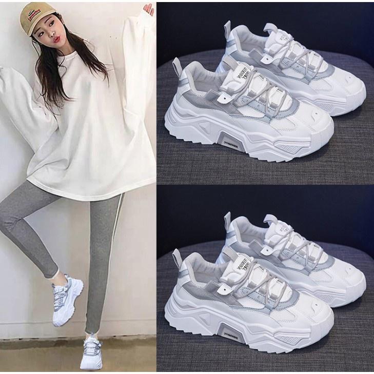 Giày sneaker nữ (trắng) 000023