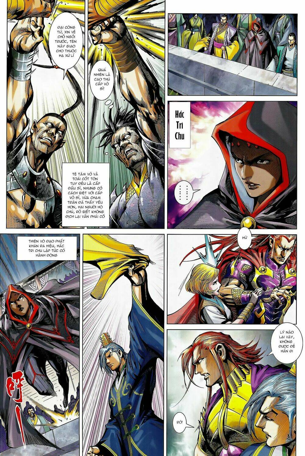 xuân thu mãnh sĩ chapter 12.2 16