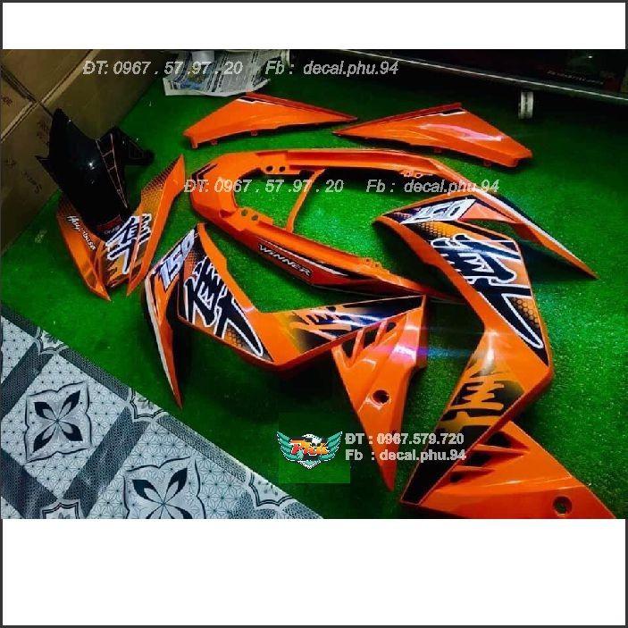 Tem Rời Winner Cam đen Hayabusa
