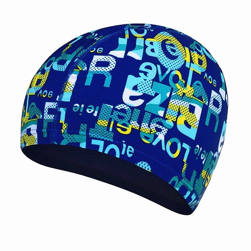 1PC New Soft Swimming Caps Waterproof Stretchable Ears Protection Long Hair Sports Swim Pool Hat Bathing Hat Adult Sport Hats