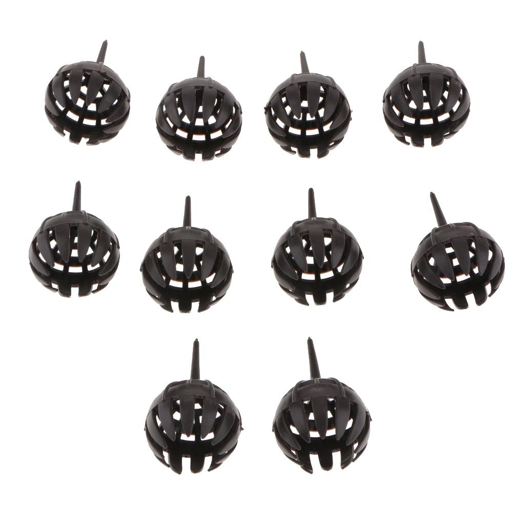 10pcs Plastic Fertilizer Basket Garden Tools for Plants Orchid Bonsai Size L