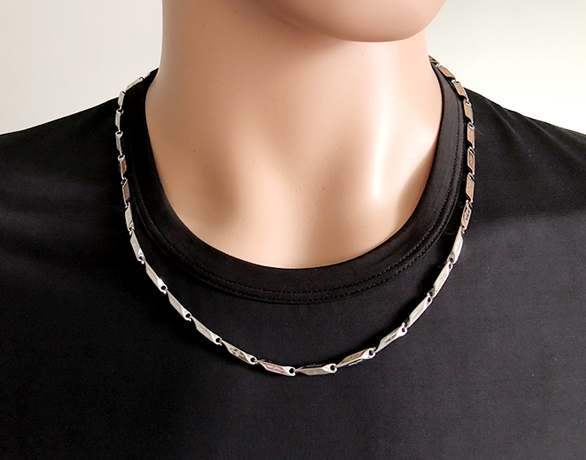 Dây Chuyền Nam Tính Thời Trang Vĩnh Viễn Không Đen - Mẫu 4
