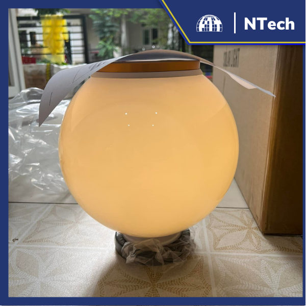 Đèn trụ cổng năng lượng mặt trời JD-X70/JD-X75 | 6V 3W | Ánh sáng trắng/vàng | Mẫu mới 2025