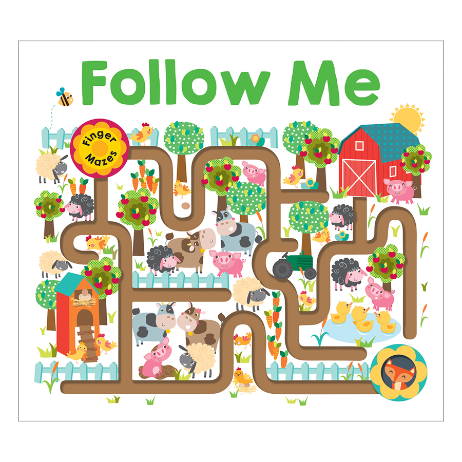 Follow Me: Maze Books - Maze Books (Board book)