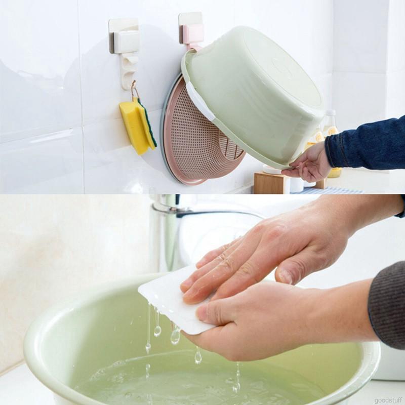 Móc treo đồ đa năng gắn tường không mối nối