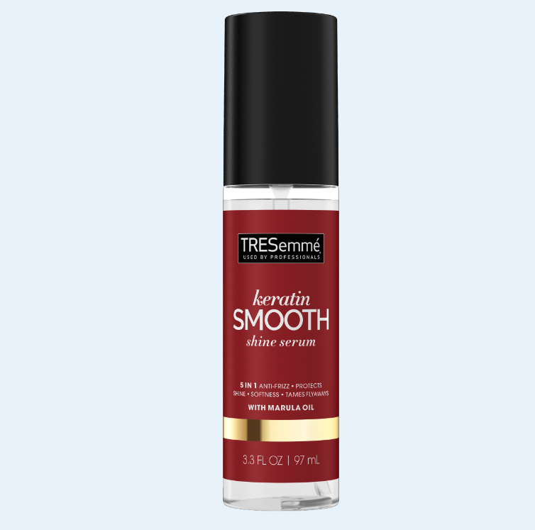Serum Dưỡng Tóc TRESEMME Keratin Smooth Xịt Dưỡng tóc tạo kiểu Dầu Marula & Keratin Tóc Vào Nếp Bóng Mượt 97ml