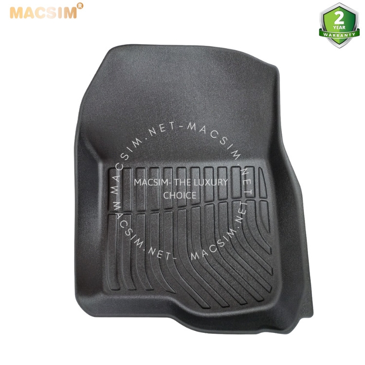 Thảm lót sàn xe ô tô Honda CRV 2023+ ( sd ) Nhãn hiệu Macsim chất liệu nhựa TPE cao cấp màu đen