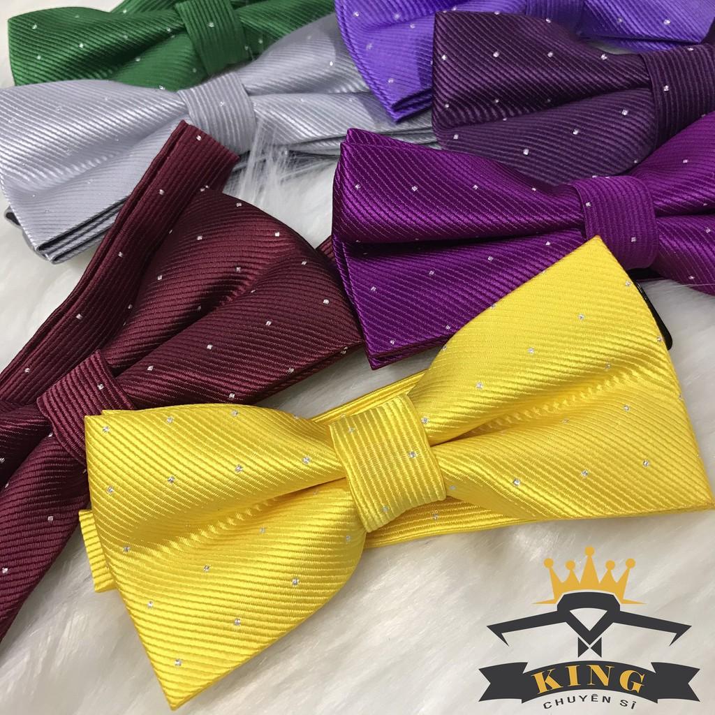 Nơ nam đeo cổ KING nơ chú rể giá rẻ