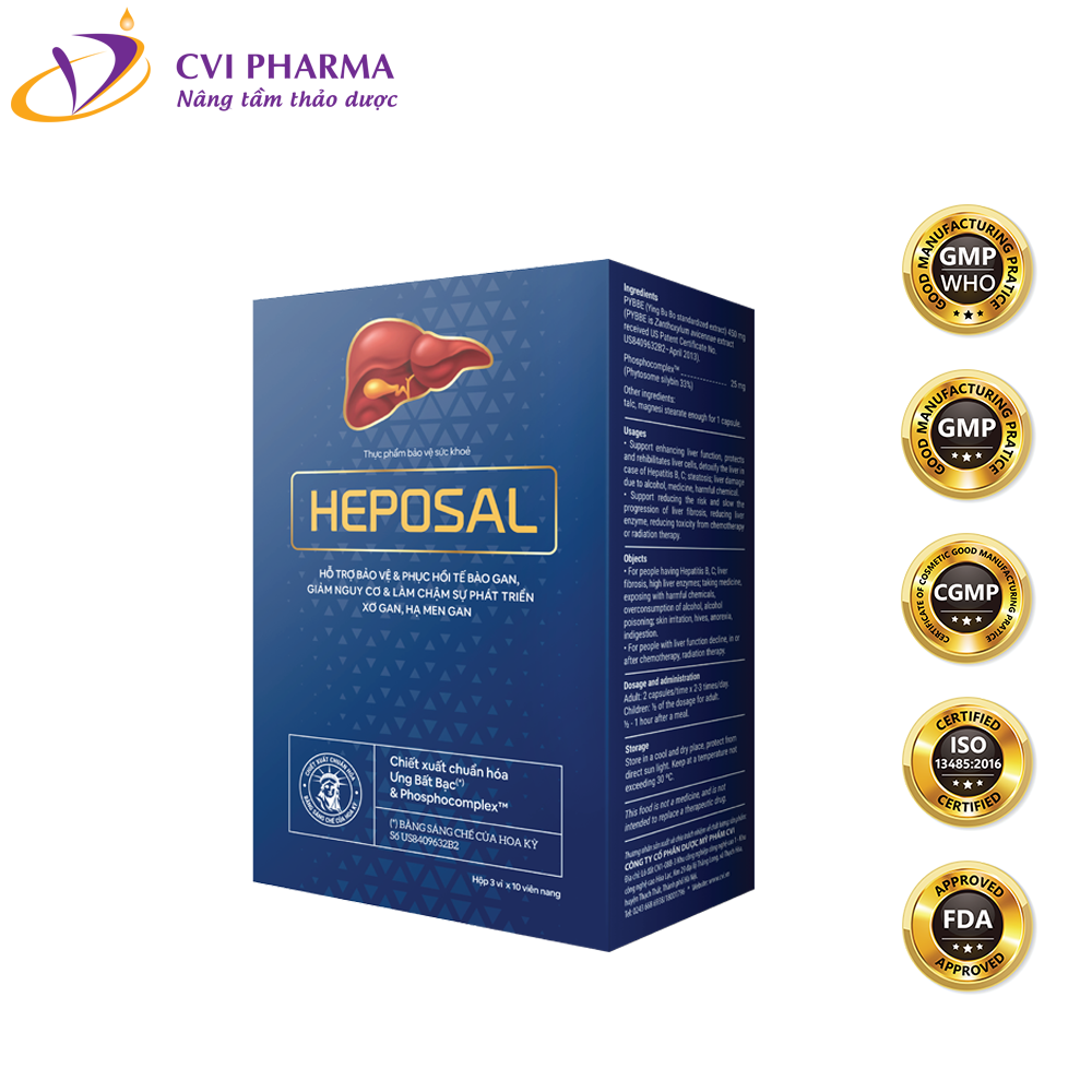 Heposal Hộp 30 Viên