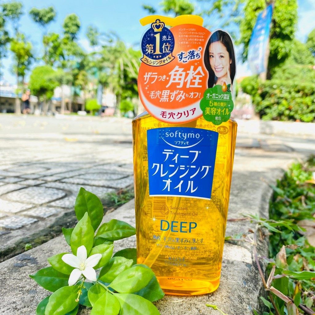 Dầu Tẩy Trang Làm Sạch Sâu Kosé Softymo Deep Cleansing Oil NC (230mL)