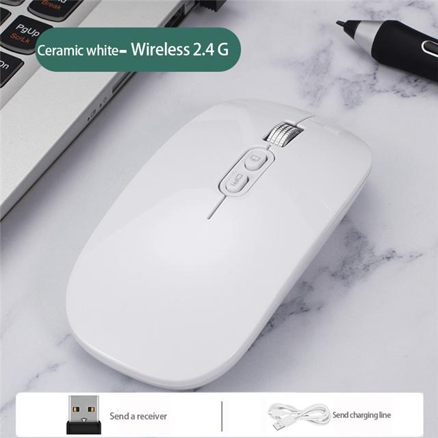 Có Thể Điều Chỉnh DPI Siêu Mỏng Chuột Wirelesss Im Lặng Mini Công Thái Mause Sạc Chuột Không Dây 2.4Ghz Cho Ipad Pro 11 Cho mạc