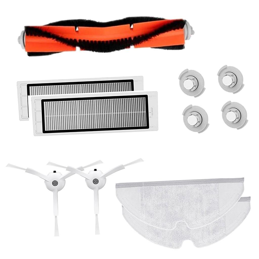 11pcs/set Rolling Brush  Hepa Filter Kit Vacuum Cleaner Replacement