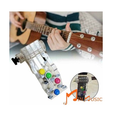 Dụng Cụ Bấm Hợp Âm I Máy Bấm Hợp Âm Đàn Guitar Acoustic I Dùng Đánh Vòng Hợp Âm G-D-Em-C