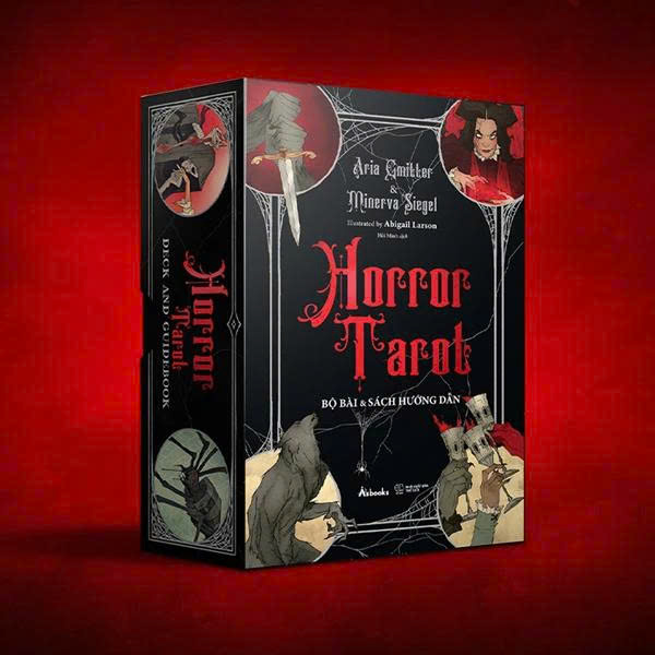 Boxset Horror Tarot Việt Hóa (Bộ Bài + Sách Hướng Dẫn)