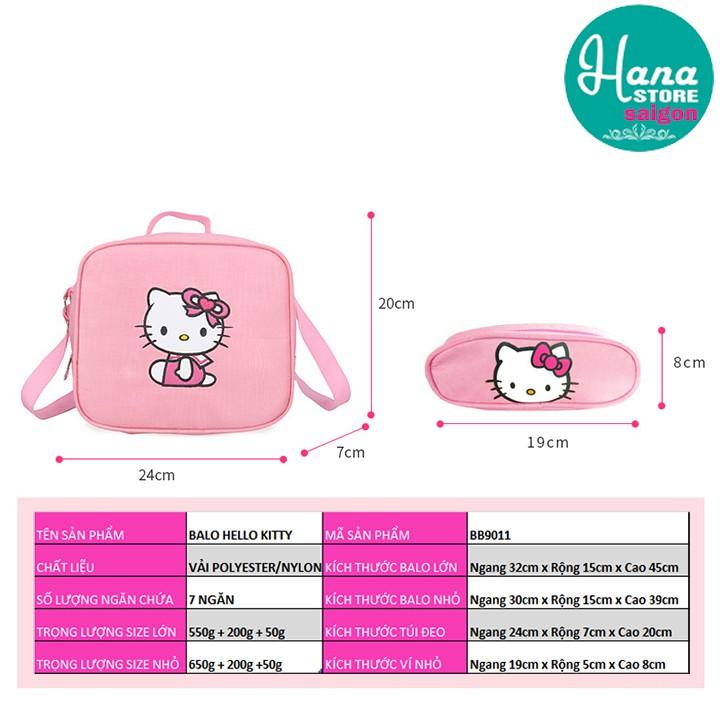 BALO HELLO KITTY CHO BÉ GÁI  DỄ THƯƠNG BB9011