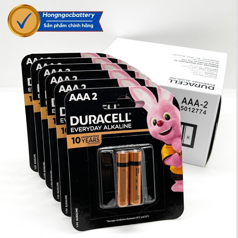 Hộp Pin AAA DURACELL Alkaline Siêu bền 1,5V - Hàng chính hãng- GIAO NHANH 1H