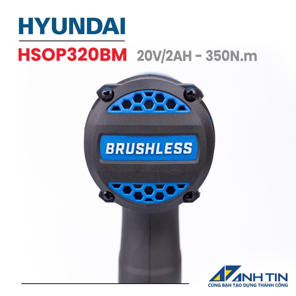 Hình ảnh Máy siết bu lông HYUNDAI 20V HSOP320BM