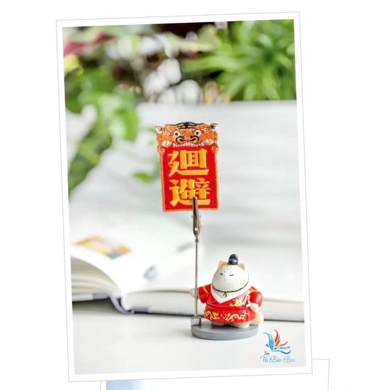Mèo bảo vệ tử cấm thành thư mục ghi nhớ ,mô hình dễ thương trang trí