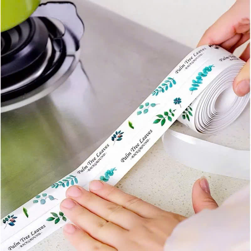 Băng Dính Dán Mép Tường Chống Thấm, Cuộn Băng Keo Dán Viền Bồn Rửa Chén &amp; Chậu Rửa Bát - HÀNG CHÍNH HÃNG MINIIN