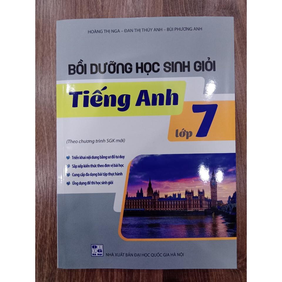 Sách - Bồi dưỡng học sinh giỏi tiếng anh lớp 7 ( theo chương trình SGK mới )