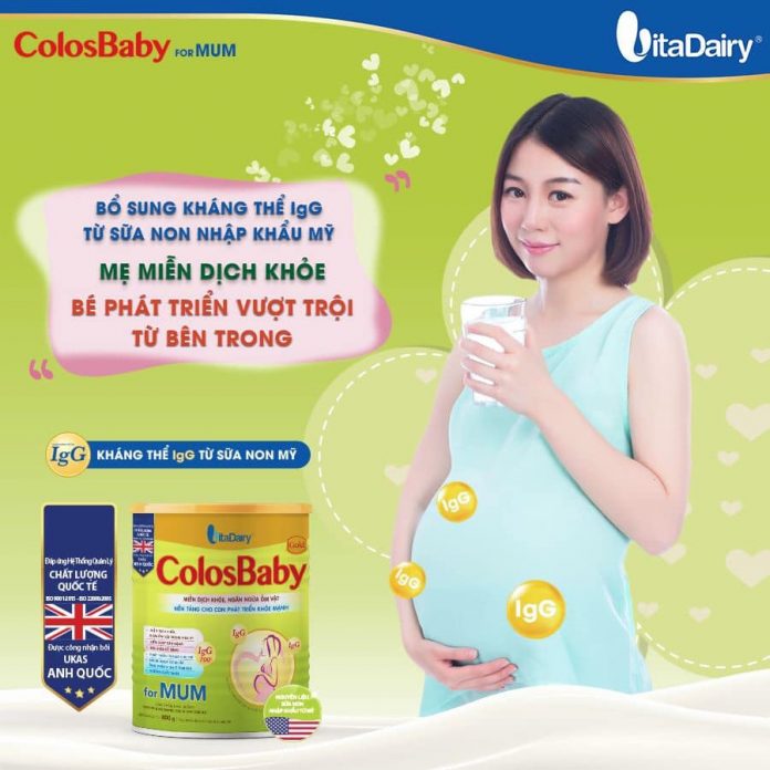 Sữa ColosBaby dành cho Mẹ bầu lon 400g