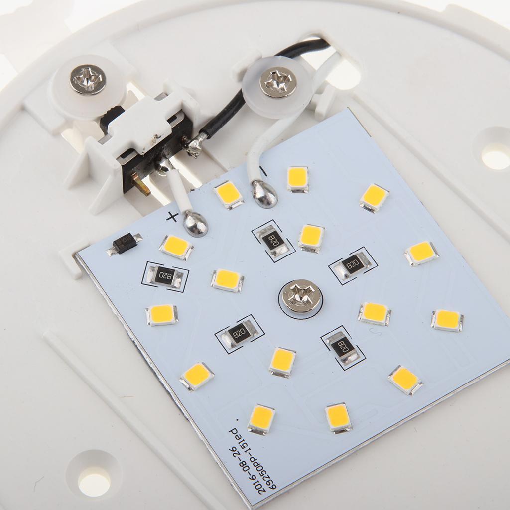 12V Marine Boat RV Interior LED Warm Ceiling Light Surface Mount Dome Light