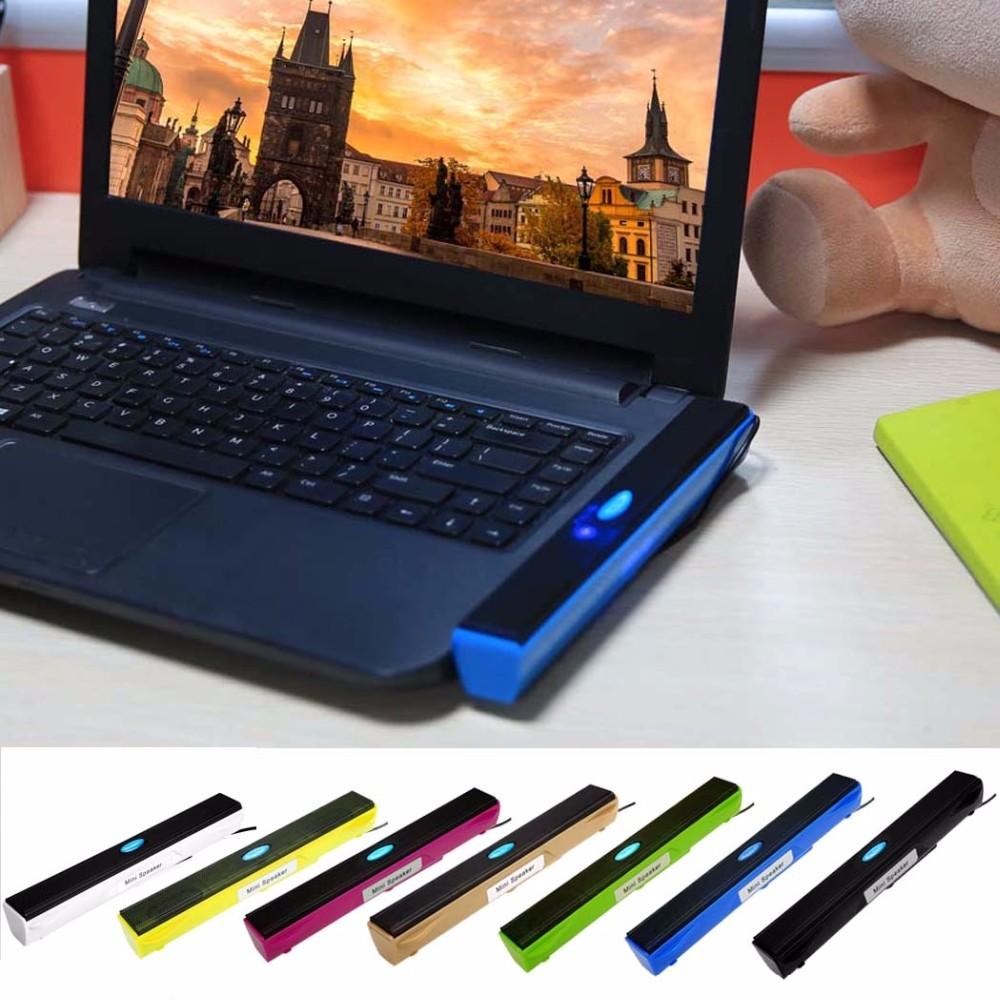 Loa USB Di Động Loa Nghe Nhạc Mini USB Loa Khuếch Đại Loa Cho Máy Tính Máy Tính Laptop Máy Tính Xách Tay Color: Red