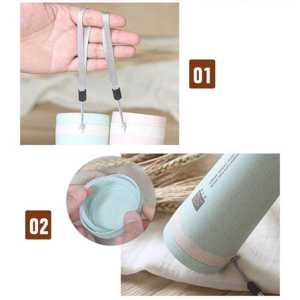 BÌNH GIỮ NHIỆT LÚA MẠCH THÂN THIỆN MÔI TRƯỜNG AN TOÀN CHO SỨC KHỎE - CỐC LÚA MẠCH GIỮ NHIỆT TỐT BẢO VỆ SỨC KHỎE